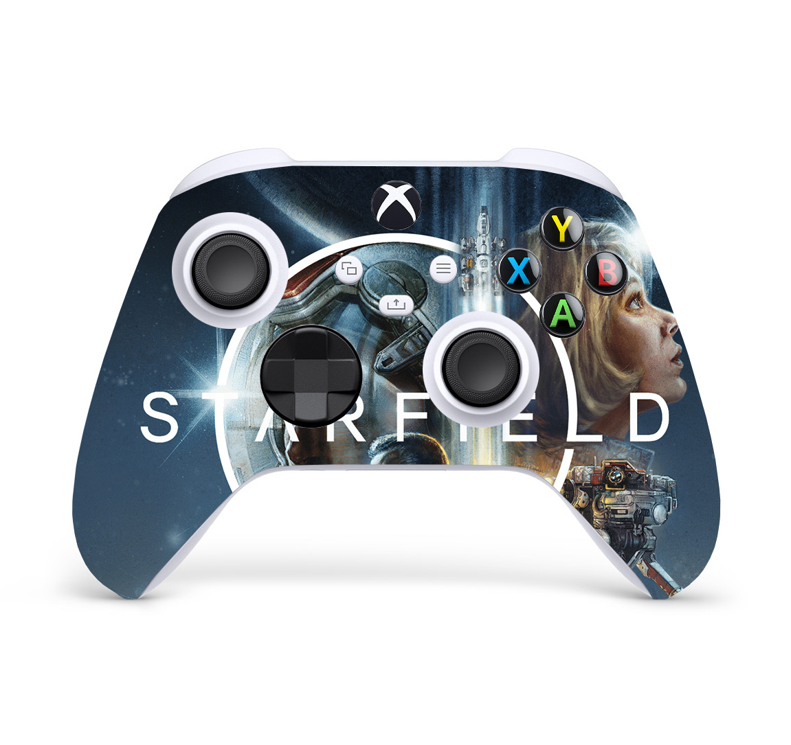 Xbox Series S sticker manette du jeu Starfield